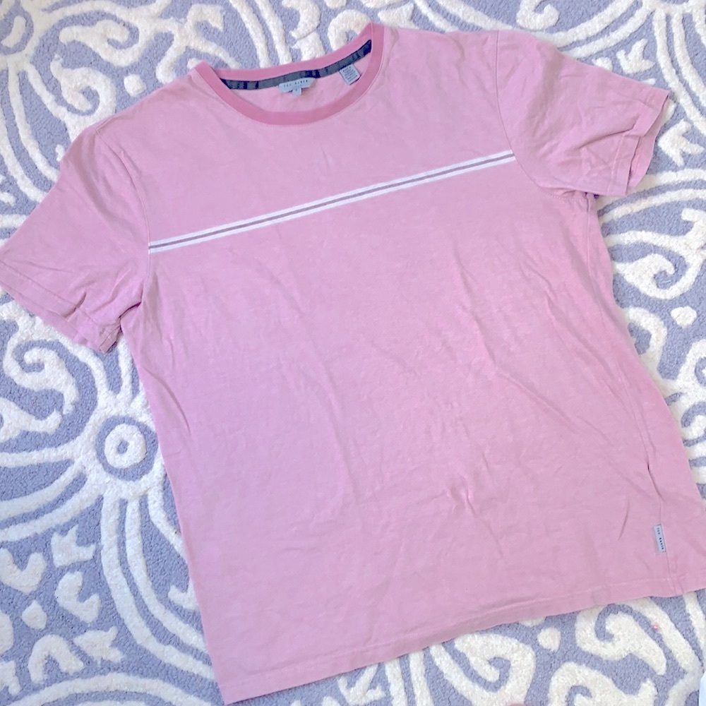 Ted Baker Size 3 Pink T-shirt
